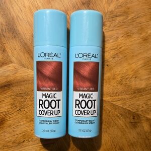 Loreal Magic Root Cover Up In Vibrant Red - Set Of 2